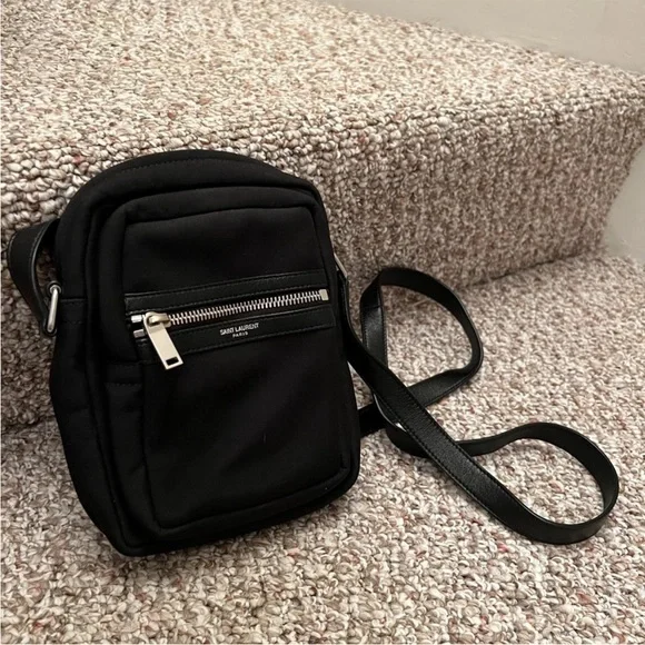 Saint Laurent Black Crossbody Bag - Picture 2 of 7